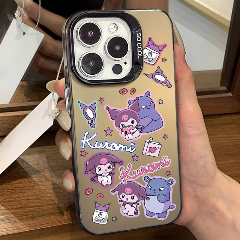 เคส หรูหรา สำหรับ Realme C51 C53/C61 C1 C63 C65 4G/5G NOTE50 IMD เคส PC กันกระแทก แบบโลหะ 003