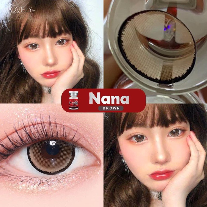 🔥คอนแทคเลนส์✨ขนาดบิ๊กอาย✨ Nana (Lovelylens)