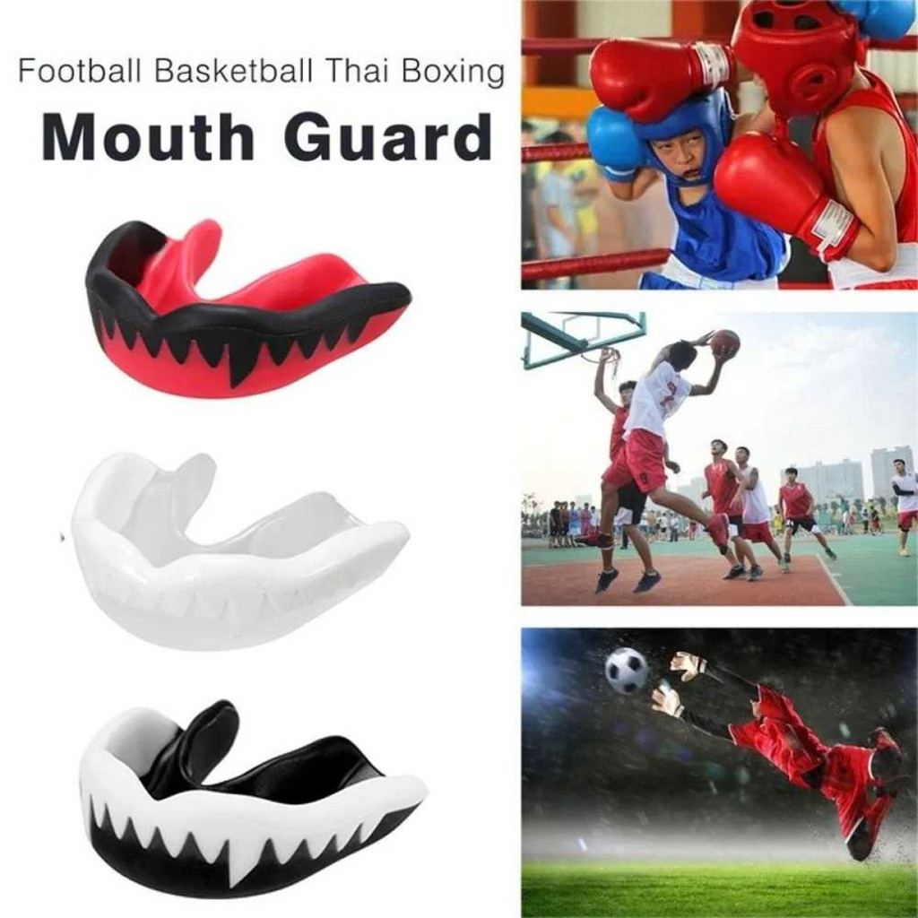Mouth Guard Boil and Bite Adjustable Boxing MMA - TY34