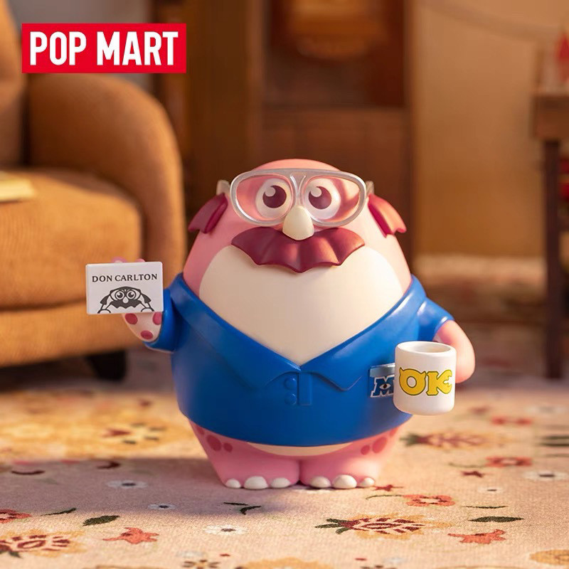 100% POPMART POPMART Disney Pixar Monsters University OK Brotherhood Series รูป Mystery Box ของเล่น ราคา ถูกที่สุด ดีลบีเคเค แกลเลอรีภาพที่ 5