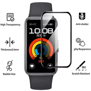 ฟิล์มแก้วนุ่ม / อารมณ์ for Huawei Band 11 /11 Pro อุปกรณ์ฟิล์มป้องกันหน้าจอ for Smartwatch Huawei Band 10 9 8