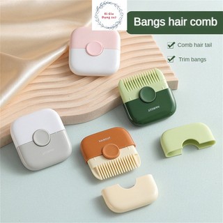 Lược Cắt Tóc 2 Trong 1 Cho Bé, Lược Tỉa Tóc Mái Và Tóc Gãy an toàn (MẪU LƯỢC VUÔNG)