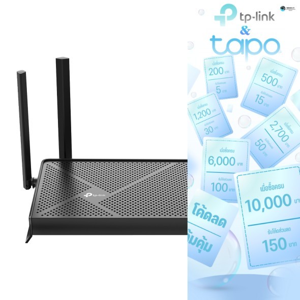🛵มีส่งด่วน💨 TP-LINK ARCHER BE230 BE3600 Dual-Band Wi-Fi 7 Router สตรีมมิ่งความละเอียด 4K/8K รับประกันตลอดอายุการใช้งาน
