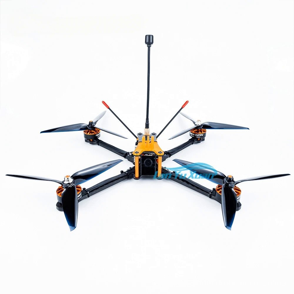 DarwinFPV FPV จมูก Darwin129 Q Uadcopters 280มิลลิเมตร7นิ้ว F4 OSD 50A BLHeli_S Dshot600 800มิลลิวัต