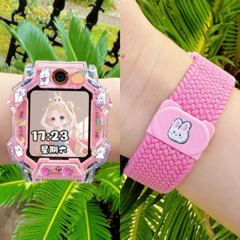 [คลังสินค้าพร้อม] Melody Kuromi IMOO Z1 Z2 Z5 Z6 Z7 IMOO watch สาย IMOO สายซิลิโคนสําหรับ IMOO, DIMOO Z6 แท้