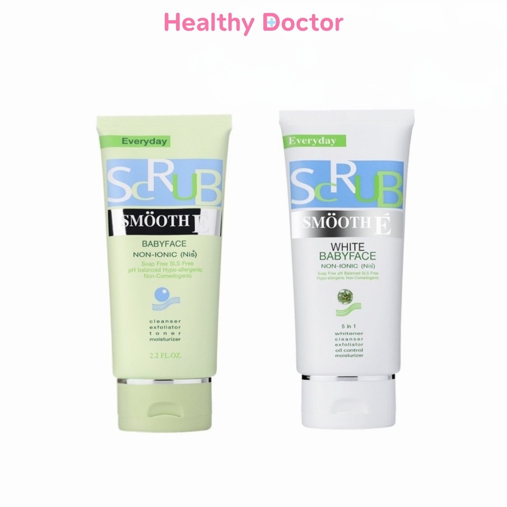Smooth E สมูทอี Smooth E Babyface Scrub / Smooth E White Baby face Scrub