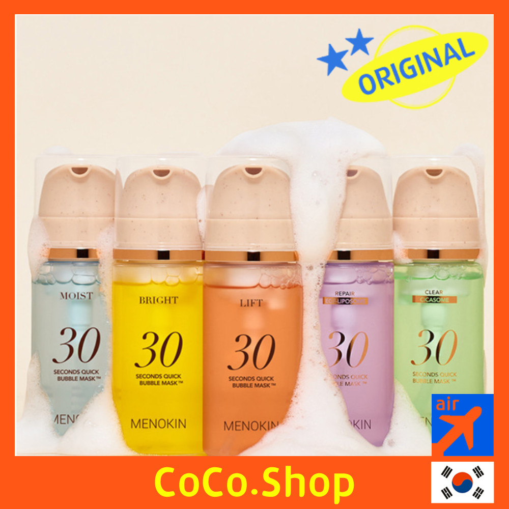 [MENOKIN] 30 Seconds Quick Bubble Mask