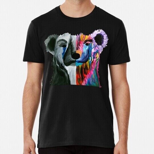 Bipolar Bear เสื้อยืด O-คอฤดูร้อนผู้ชายสไตล์ใหม่ Tops Casual Streetwear ภาพยนตร์เพลงตลกของขวัญ