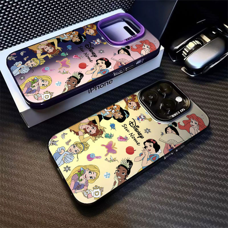 เคส Samsung S24 FE S23 S21 S20 FE S25+Plus S23 S22 Ultra Cover Custom Name Princess Disney Case