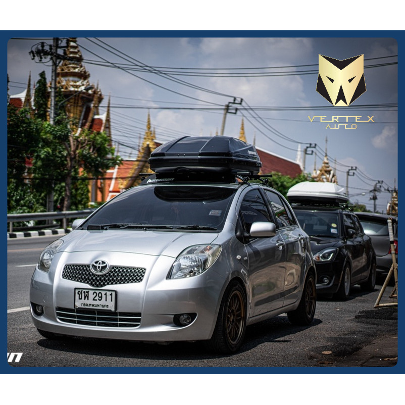 กล่องหลังคา Hanuman ขนาด 400L (Hanuman Roof Box) เฉพาะชุดกล่องหลังคา ไม่รวมแร็คหลังคา