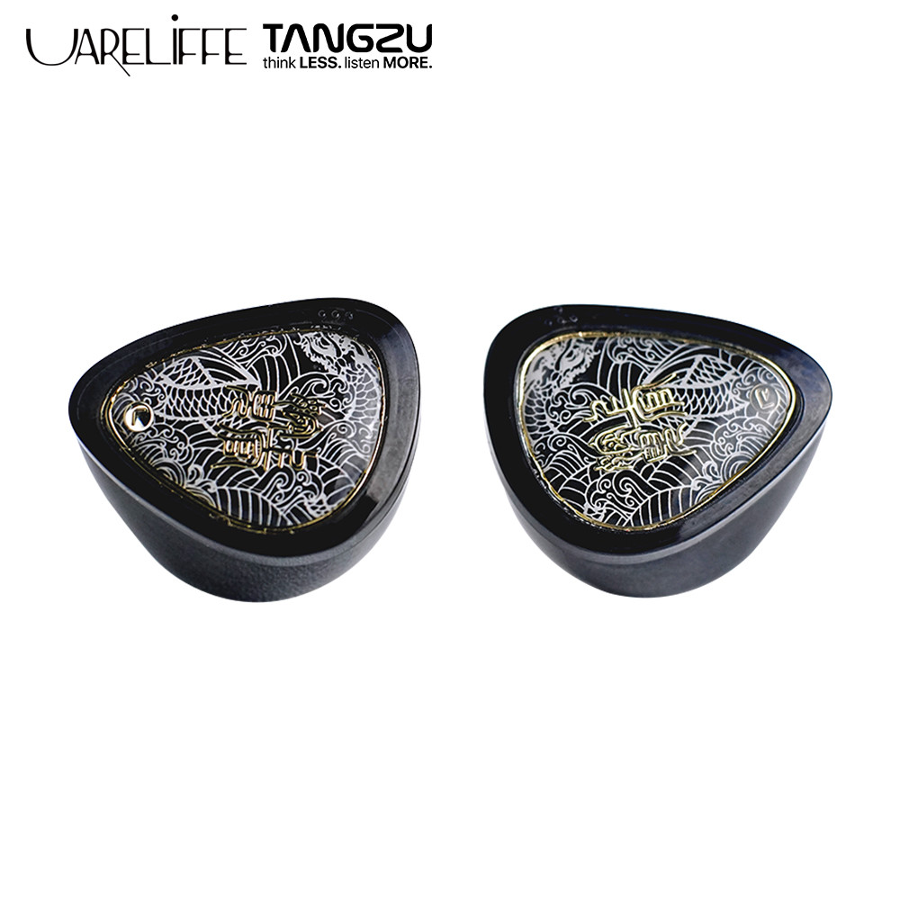 Uareliffe TANGZU WENER 2 แบบไดนามิกชุดหูฟัง 10 มม.คอมโพสิตไดอะแฟรม IEM แผ่นโลหะออกแบบหูฟัง HiFi Moni