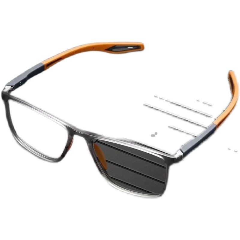 Color-Changing Basketball Sports Prescription Glasses for Men, Outdoor Running Soccer Non-Prescripti