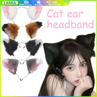 ร้านอยู่ที่ไทย ที่คาดผมหูแมว โบว์ ดำ ขาวหลายสี สำหรับคอสเพลย…