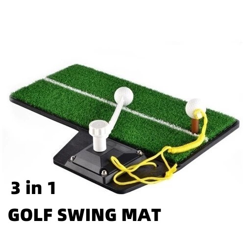 พรมซ้อมวงสวิงกอล์ฟ GREEN POWER 3 in 1 รุ่น GSM-01 GOLF SWING MAT