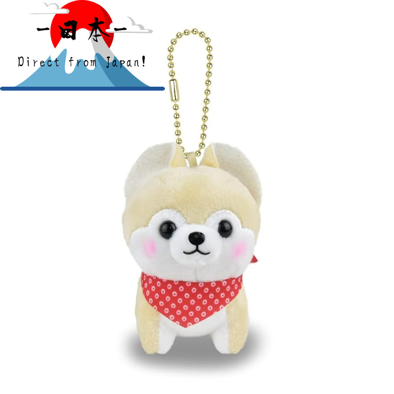 [Direct from Japan]
Amuse AMUFUN Round Tamagotchi Shiba Inu Siblings Collection Keychain Plush