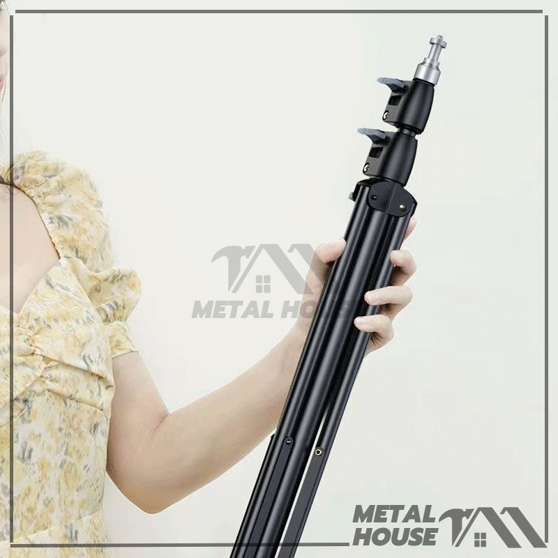 ขาตั้ง ขาตั้งมือถือ ชุดขาตั้งกล้องเซลฟี่ ขาตั้งไฟ Live Tripod Selfie Stand สามารถปรับได้อย่างอิสระ 2.1 เมตร