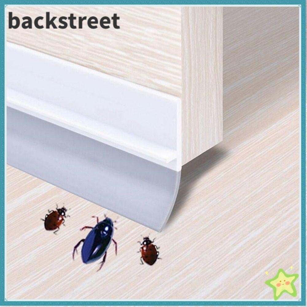 Backstage Door Draft Stopper, Anti Collision ยืดหยุ่นประตู Seal Strip, Self กาว Soundproof Windproof Weatherstrip ประตู