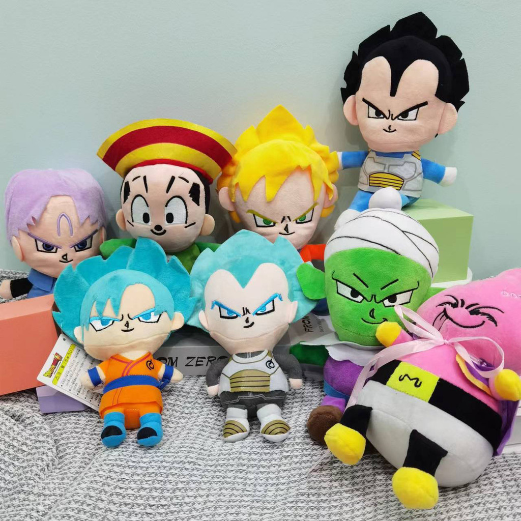 ขายดี ตุ๊กตาการ์ตูนญี่ปุ่น Dragon Ball Super Saiyan Goku Vegeta ของเล่นสําหรับเด็ก