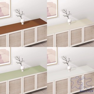 แผ่นรองโต๊ะทีวี หนังยาว กันน้ํา กันน้ํา กันน้ํามัน สีพื้น