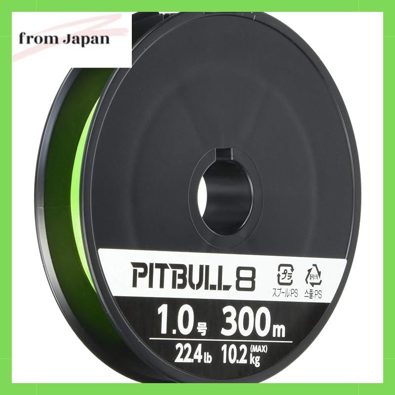 Shimano (SHIMANO) Line Pitbull 8 300m 1.0 Lime Green PL-M78S
