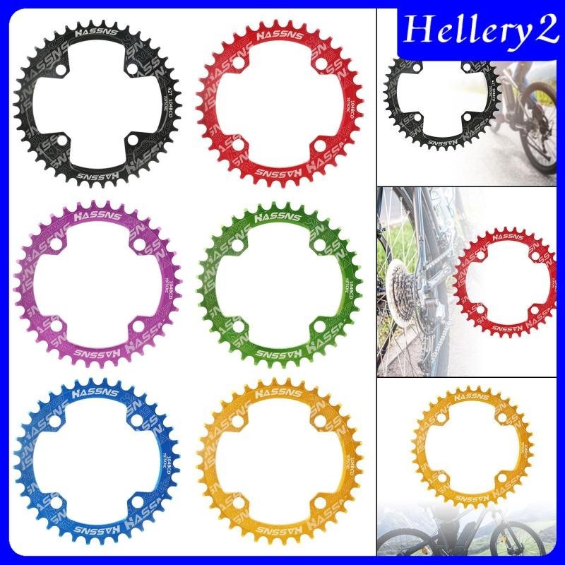 [Hellery2] ใบจานหน้าจักรยาน BCD 104 มม. น้ําหนักเบา สําหรับจักรยานเสือภูเขา