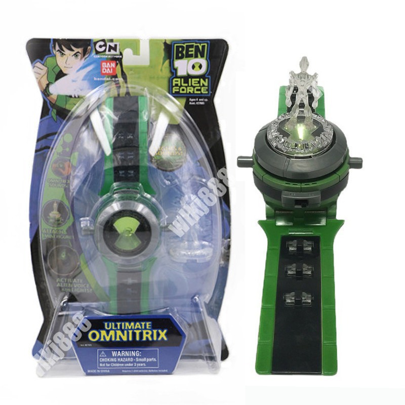 Ben 10 Omnitrix Watches Luminous Ben Tennyson โมเดลนาฬิกาโปรเจคเตอร์ Ben10 ของขวัญสําหรับเด็ก