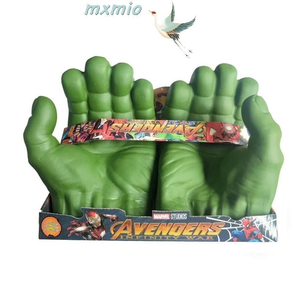 Mxmio ถุงมือคอสเพลย์ Marvel Avengers Hulk Fists ของขวัญวันเกิด ของเล่นสําหรับเด็ก