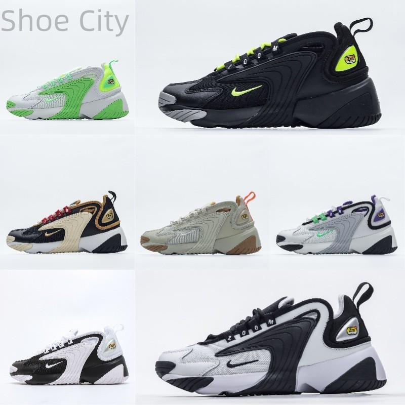 【ของแท้ 100%】Nike Zoom +2K Sneaker Zoom2000