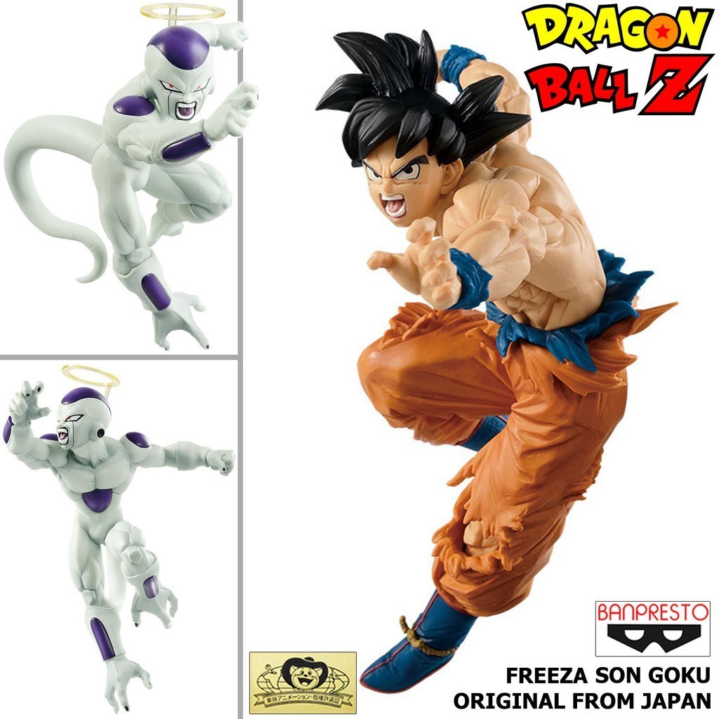 พร้อมส่ง Figure งานแท้ Original ฟิกเกอร์ Dragon Ball Super ดราก้อนบอล Freeza ฟรีเซอร์ และ Son Goku Gokou ซง โกคู โงกุน
