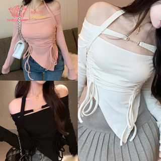 เสื้อแขนยาวสีทึบ โชว์ไหล่ ดีไซน์ใหม่ ความเก๋ ชุดเสื้อผ้า