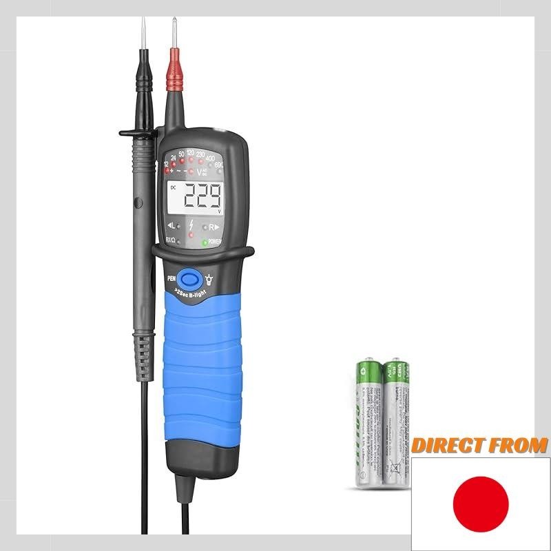 AIOMEST Digital Pen Meter, Multimeter, Portable Voltmeter, AC/DC Voltage Tester, Continuity Voltage Test, Voltmeter AI-38A