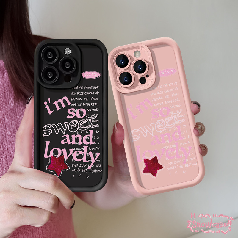แฟชั่น Graffiti ตัวอักษรภาษาอังกฤษกรณีดาว Redmi 9A 12C 9C A2 10C 12 13C 9 13 A1 9T NFC 10A Note 12 11 9 10 8 11s Pro Max