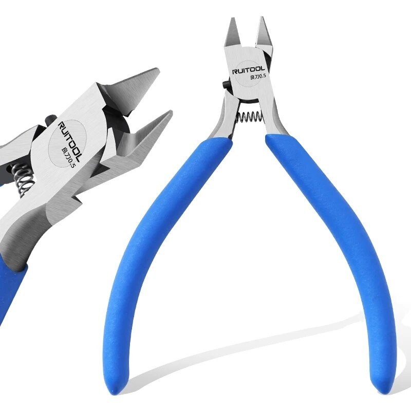 4.5'รุ ่ นNippers Ultra-thin Single-Edgedคีมพลาสติกรุ ่ นเครื ่ องมือพร ้ อมที ่ จับกันลื ่ นสําหรับอาคารกันดั ้ มและทํา