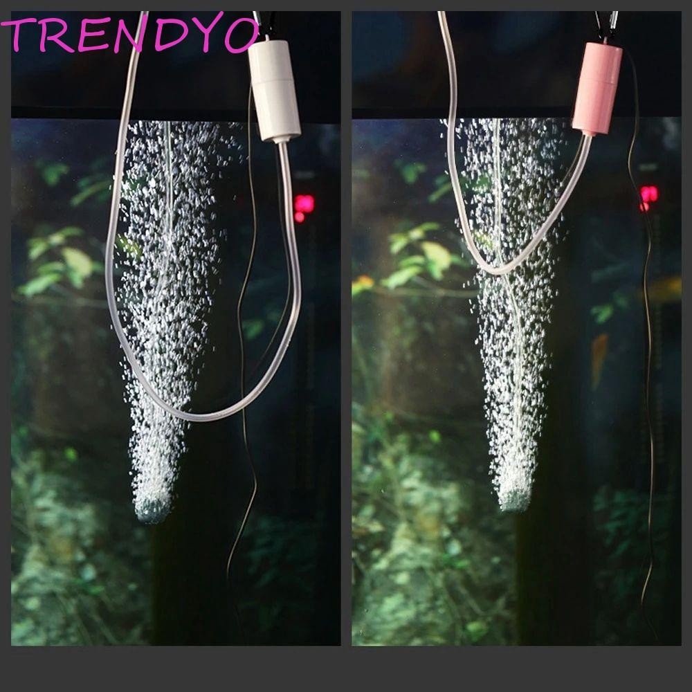 Trendyo ปั ๊ มลมแบบพกพา Mini Oxygenator ถังปลาประหยัดพลังงานออกซิเจน Aquarium อุปกรณ ์ เสริม