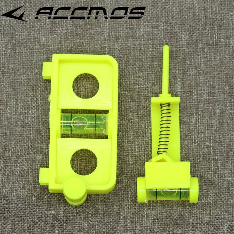 Compound Bow Tuning และ Mounting String Level Combo Snap on สําหรับ Bow Nock ตําแหน ่ งพลาสติกทนทาน