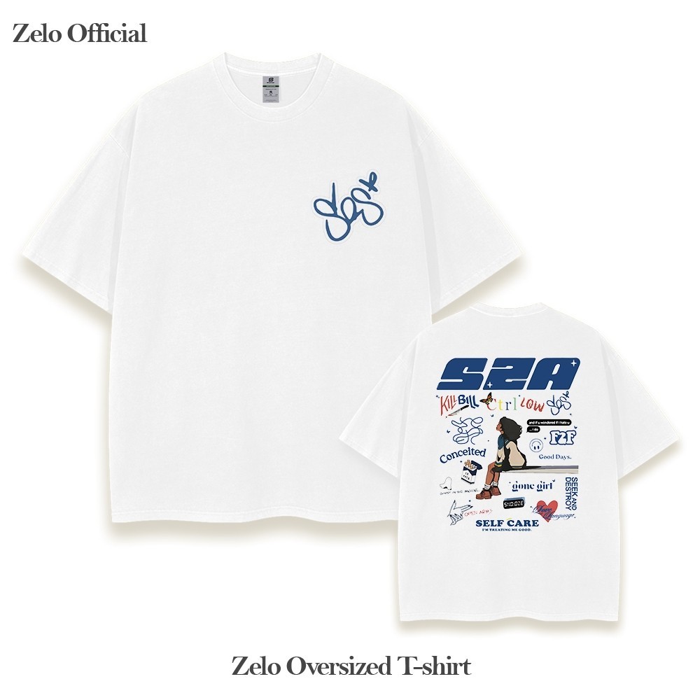 ใหม่ เสื้อยืด พิมพ์ลายอัลบั้มใหม่ Sza SOS Sza Music Tour 2023