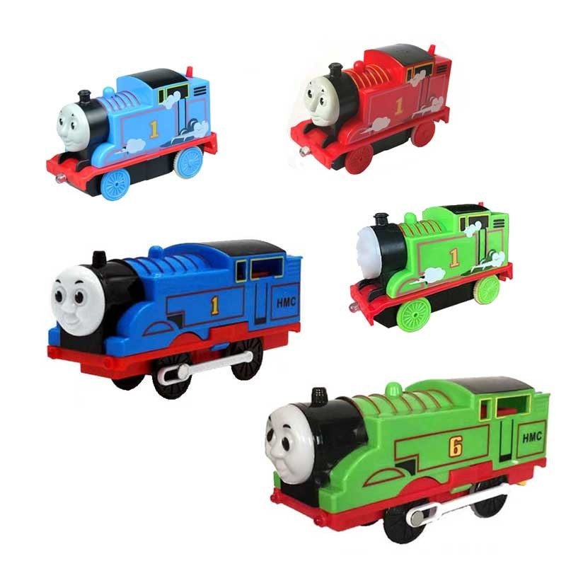 Thomas and Friends พลาสติกชุดรางไฟฟ ้ า Cloud Thomas Percy รถไฟเครื ่ องยนต ์ รถของเล ่ นเด ็ ก