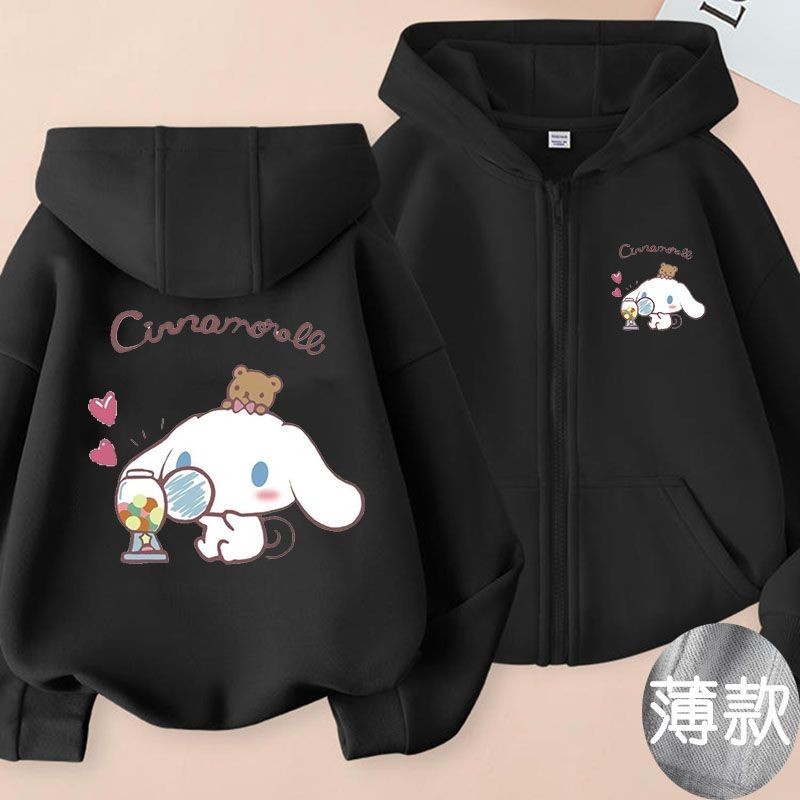 3-12 ปี เสื้อแจ็กเก็ตกันหนาว มีฮู้ด แต่งซิป ทรงหลวม ขนาดใหญ่ สําหรับเด็กผู้หญิง อายุ