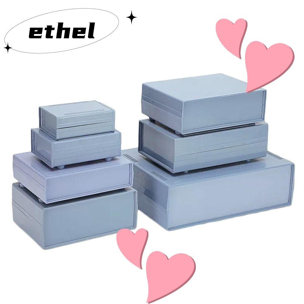 Ethel1 กล่องโปรเจคเตอร์อิเล็กทรอนิกส์ พลาสติก ABS สีเทา DIY