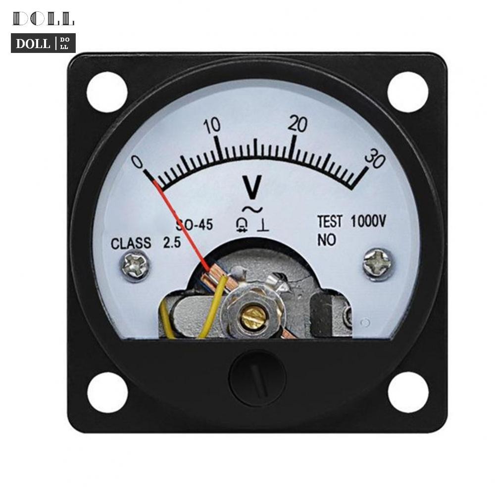 -New In May-SO-45 Pointer AC Voltmeter Analog Voltmeter Pointer Panel Meter Voltage Meter[Overseas Products]