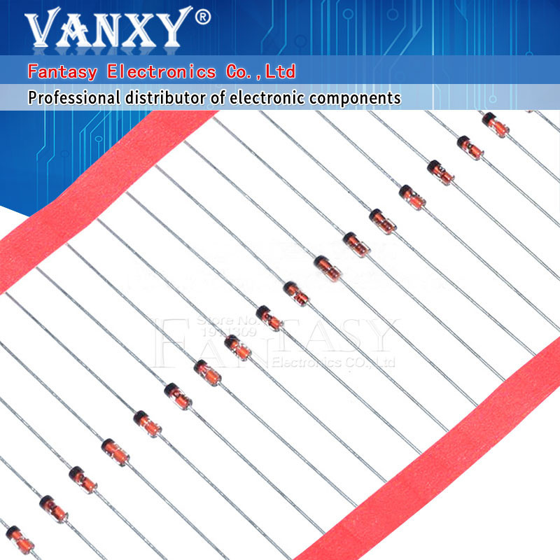 100pcs BAT85 DO-35 BAT41 BAT42 BAT43 rectifier ส ่ วนประกอบอิเล ็ กทรอนิกส ์