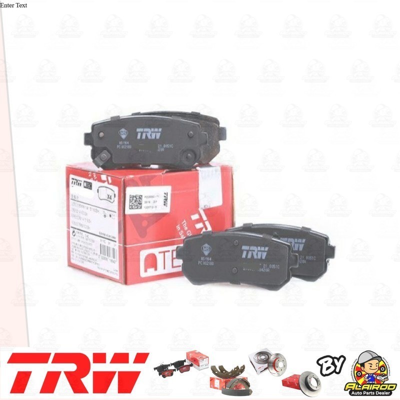 TRW ATEC ผ้าเบรคหน้า Proton PREVE 1.6 ปี 2009-2016 TRW ATEC GDB 7782 AT ปี 09,10,12,13,14,15,16