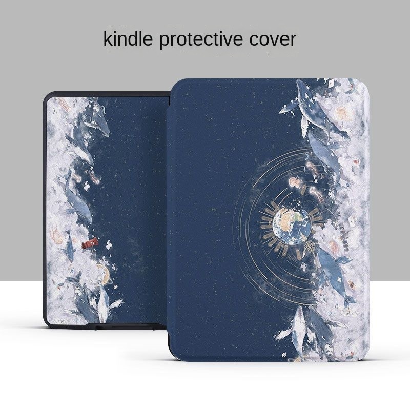 เหมาะสําหรับ Kindle เคสป้องกัน Amazon E-Book 2 เคสซิลิโคน kpw4 Magnetic Youth Edition 658 หอพัก VLOJ