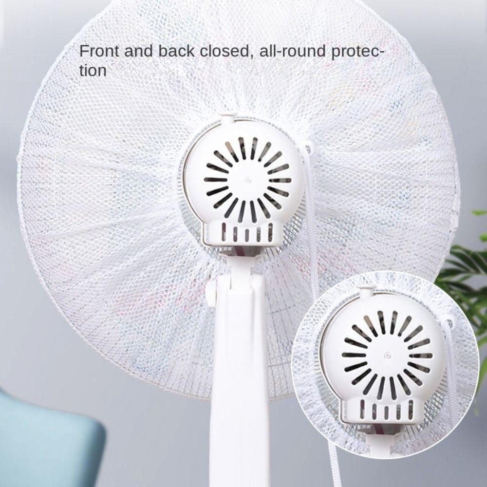 อากิยามามิโอะ ฝาครอบป้องกันพัดลม,16-18นิ้วเด็กยามนิ้วปกพัดลมไฟฟ้า,เด็กเด็กป้องกันการหนีบพัดลมกลมไฟฟ้าการ์ตูนรูปแบบตาข่ายพัดลมครอบคลุม - รูปที่ 2