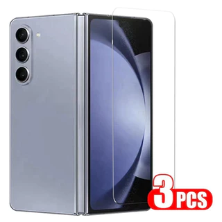 3PCS โทรศัพท์กระจกนิรภัยสําหรับ Samsung Galaxy Z พับ 8 Ultra 7 6 5 4 3 HD Clear Premium ป้องกันหน้าจอ Fold7 Fold8 ZFold6 ZFold7 Fold6 ฟิล์ม Clear Screen Protector กระจก
