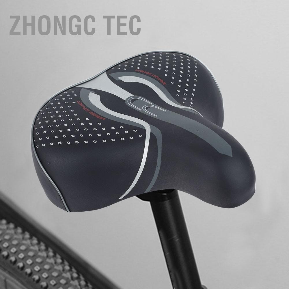 Zhongc Tec จักรยานจักรยานเบาะนั่งด้านหน้าอานเบาะหนักขนาดใหญ่พิเศษรถเบาะรองนั่งไฟฟ้า