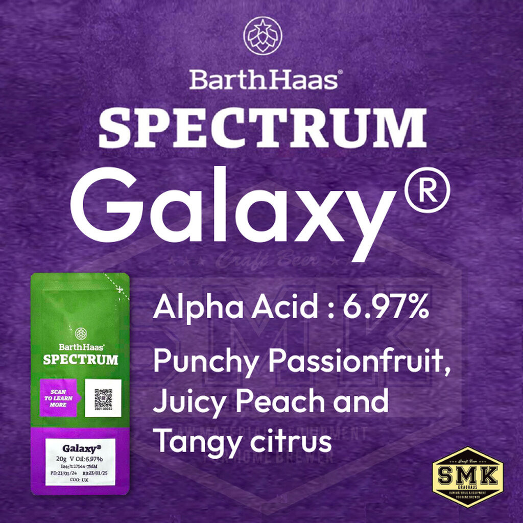 BARTH HAAS : HOPS SPECTRUM : Galaxy® : 20g.
