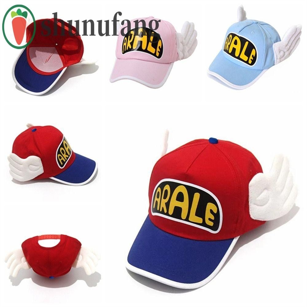 Unuf Arale เบสบอลหมวก, Angel Wings Candy สี Dr.Slump หมวก, แฟชั่นการ์ตูน Snapback ปรับ Arale พิมพ์หมวกคอสเพลย์
