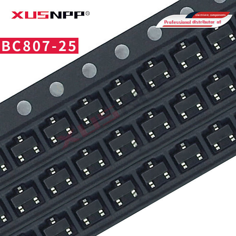 100PCS BC807-25 BC807-40 BC817-25 BC817-40 BC846B BC847B BC848B BC856B BC857B SOT23 BC807 BC817 BC84