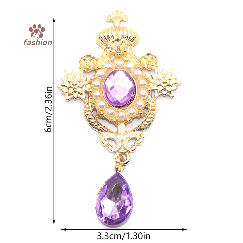 [แฟชั่น] Rhinestone Pearl Water Dropเข็มกลัดปุ่มเย็บปุ่มโลหะผสมอุปกรณ์ตกแต่งDIYการ์ดเชิญงานแต่งงานแก้วไวน์ของขวัญกล่องตกแต่ง {TH} - รูปที่ 5